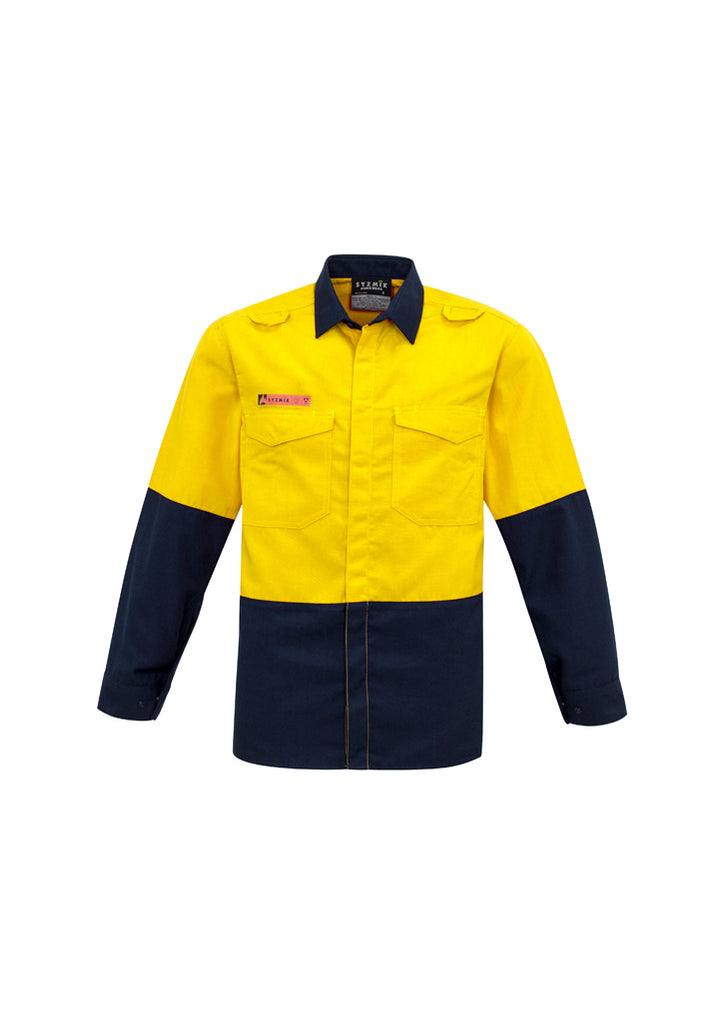 MENS HI VIS SPLICED SHIRT