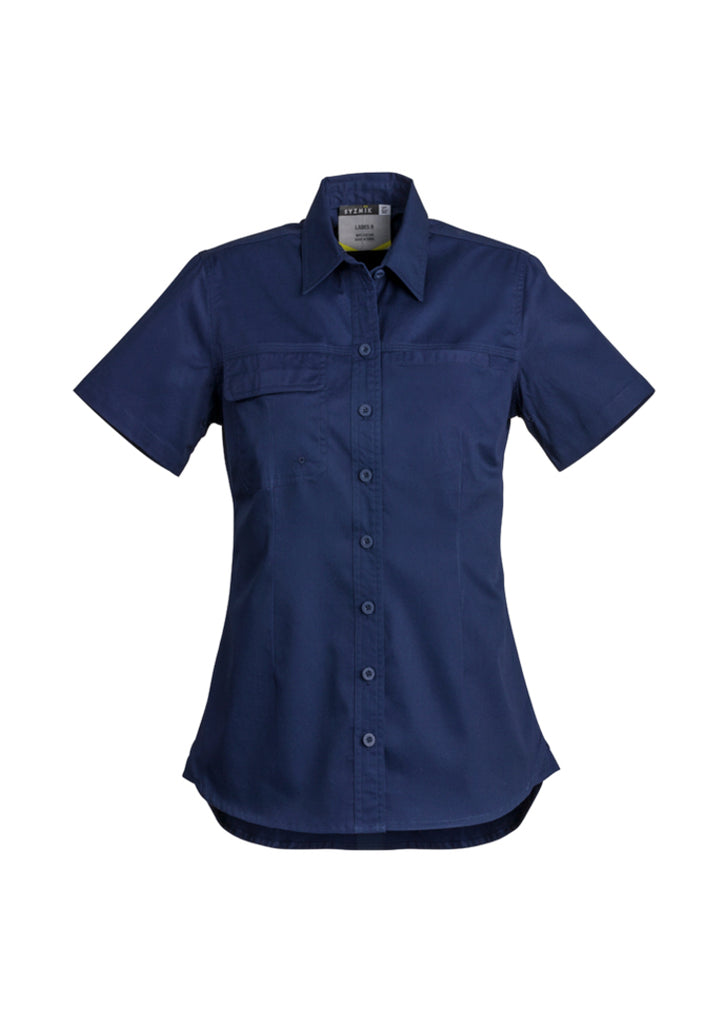 WOMENS LIGHTWEIGHT TRADIE S/S SHIRT