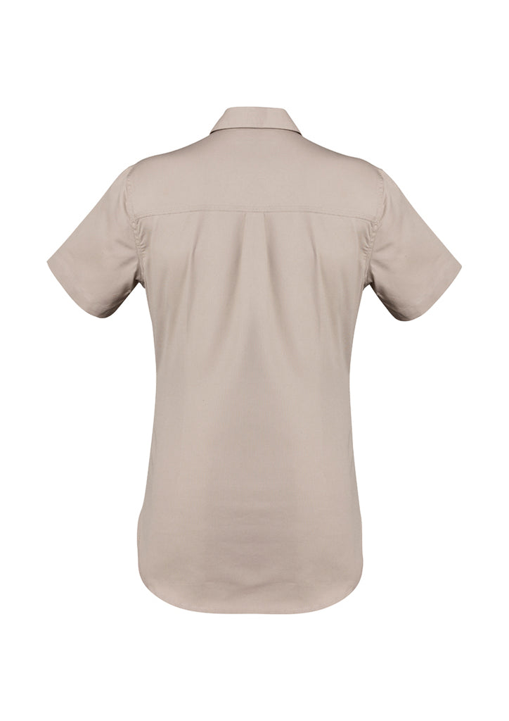 WOMENS LIGHTWEIGHT TRADIE S/S SHIRT