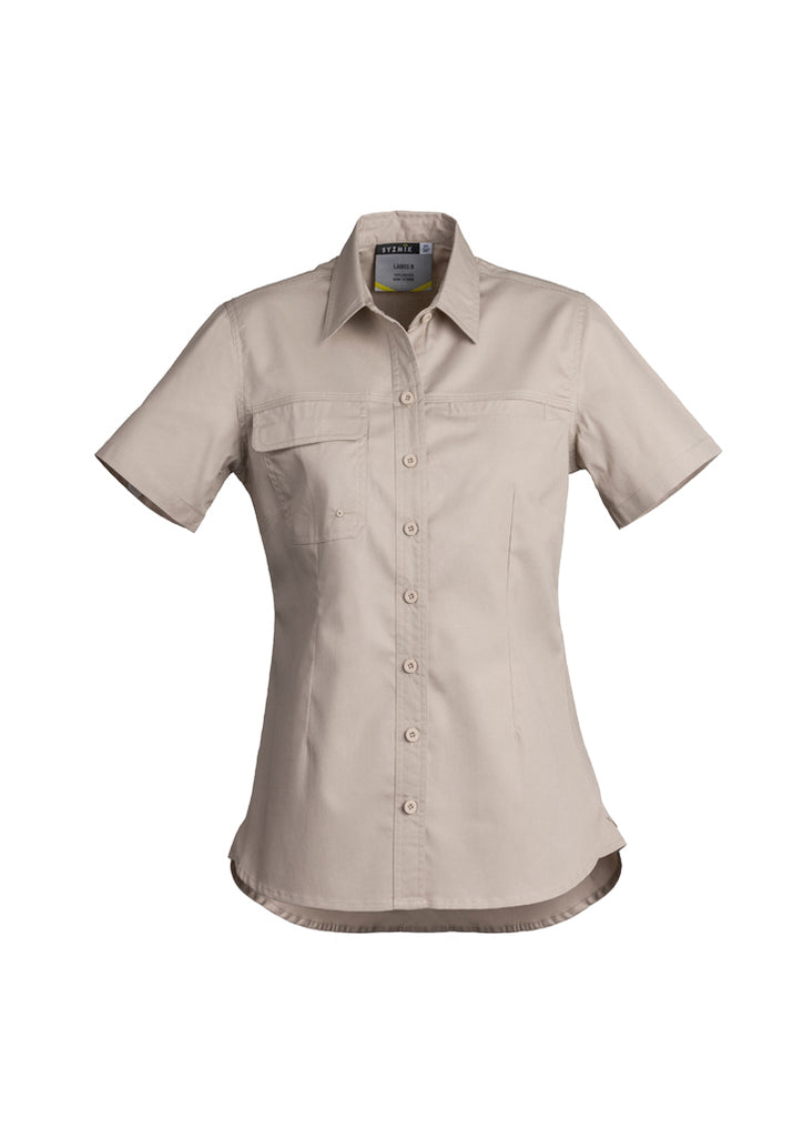 WOMENS LIGHTWEIGHT TRADIE S/S SHIRT