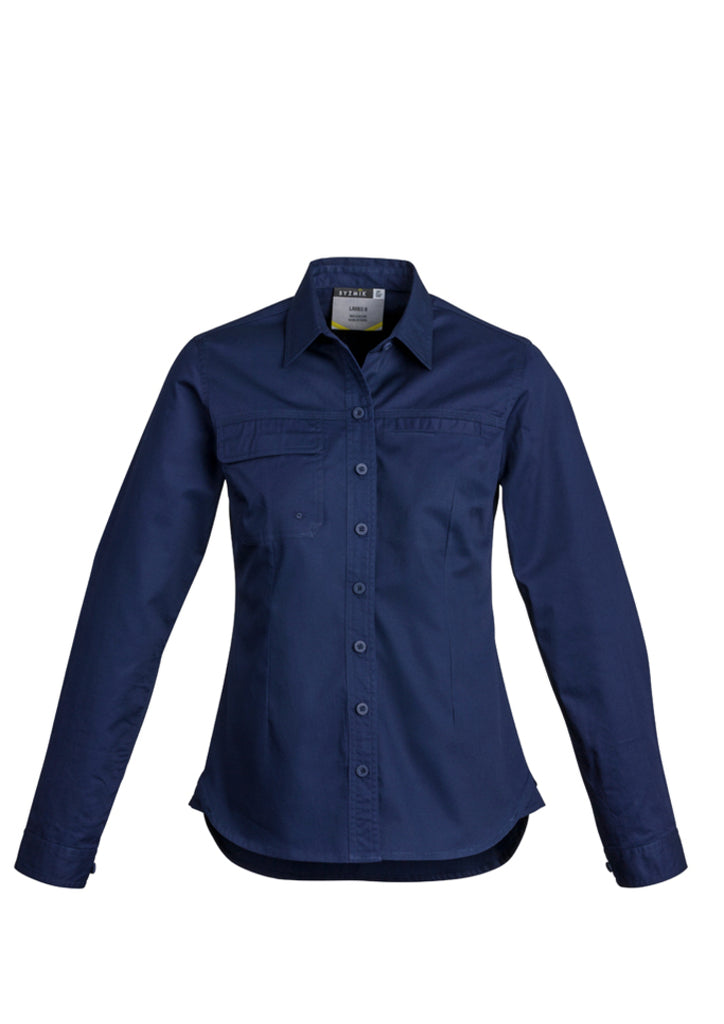 WOMENS LIGHTWEIGHT TRADIE L/S SHIRT