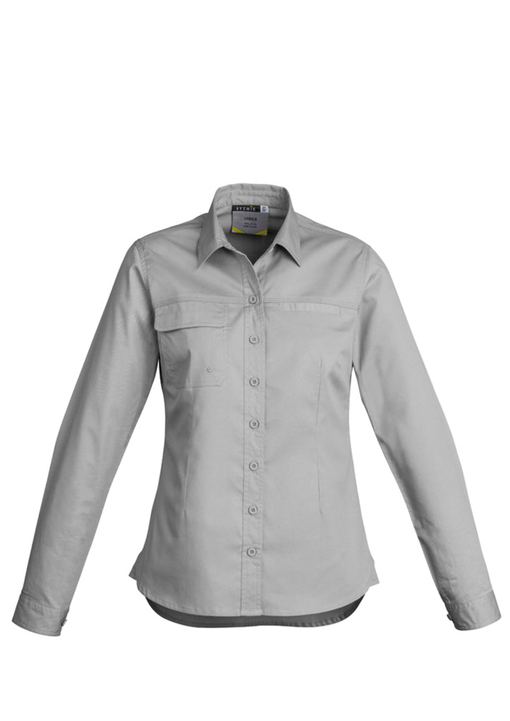 WOMENS LIGHTWEIGHT TRADIE L/S SHIRT