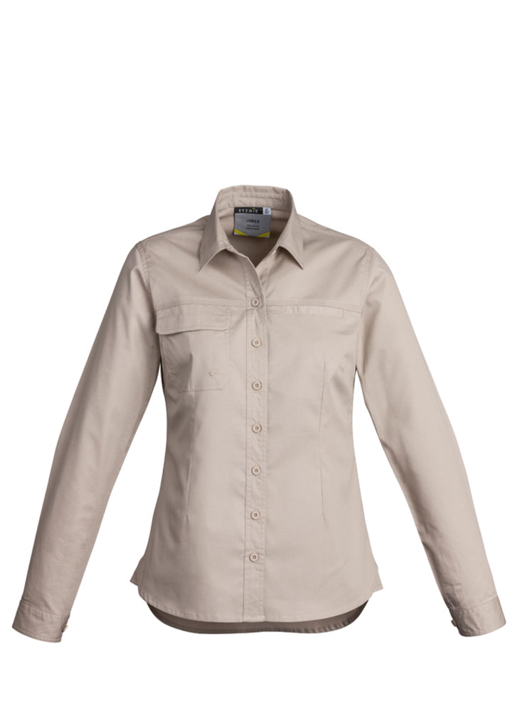 WOMENS LIGHTWEIGHT TRADIE L/S SHIRT